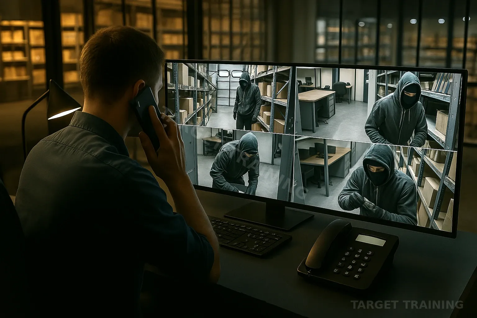 L3. Systemy telewizji dozorowej w ochronie osób i mienia – działanie, przeznaczenie, montaż, eksploatacja, konserwacja i obsługa awaryjna