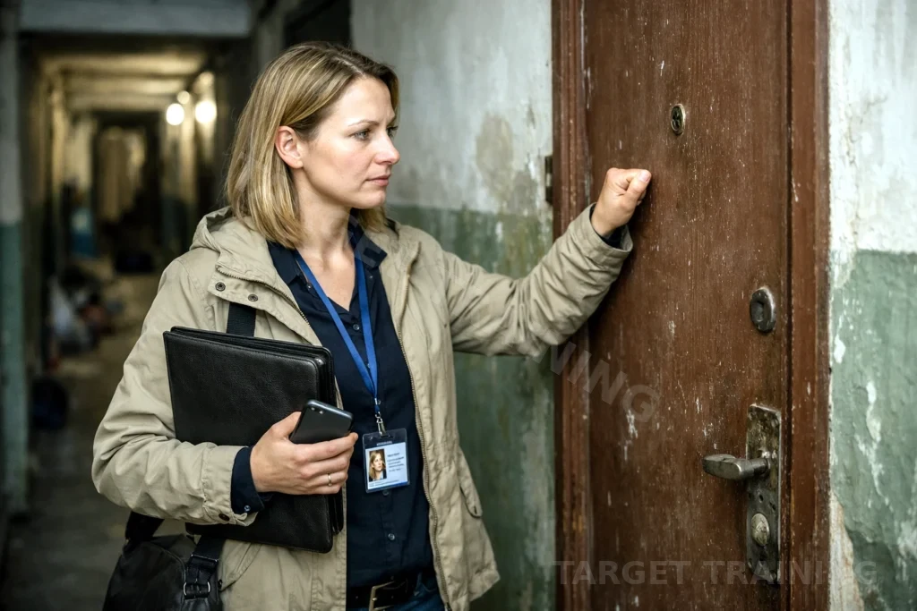 Szkolenie z bezpieczeństwa osobistego pracownika socjalnego: bezpieczeństwo w kontakcie z klientem i w pracy terenowej