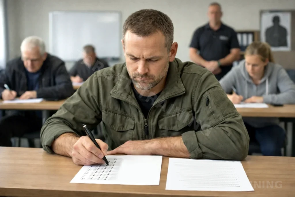 Egzaminy na pozwolenie na broń – oficjalne testy do egzaminów przeprowadzanych przez Policję