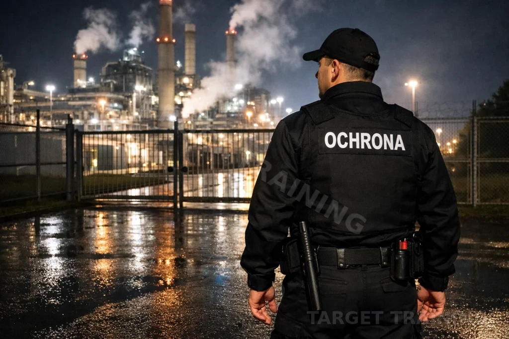 Kurs kwalifikowany pracownik ochrony fizycznej (KPOF) wraz z przygotowaniem do egzaminu na broń