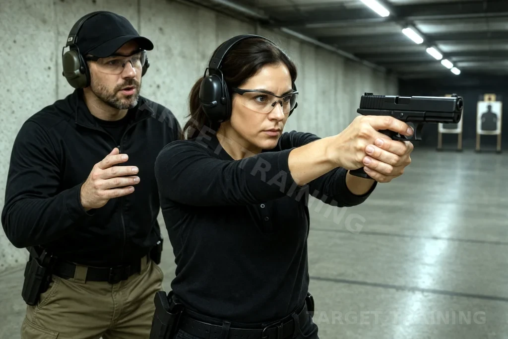Kurs strzelecki, w tym przygotowanie do egzaminu na pozwolenie na broń